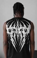 Bat Oversized Vest Tee