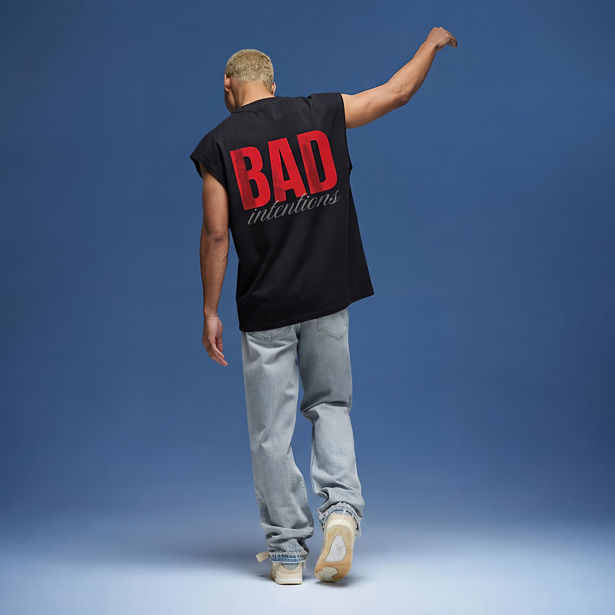 Bad Oversized Vest Tee