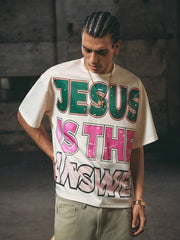 Jesus Is The Awesome Oversized Tee