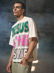Jesus Is The Awesome Oversized Tee