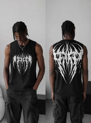 Bat Oversized Vest Tee